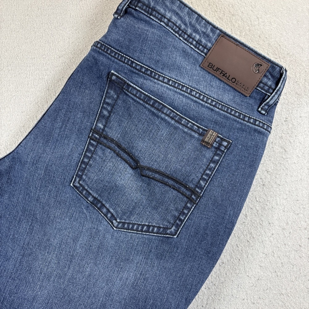 Buffalo David Bitton Jeans Men's Blue Jackson Slim Straight Denim Pants 38X32
